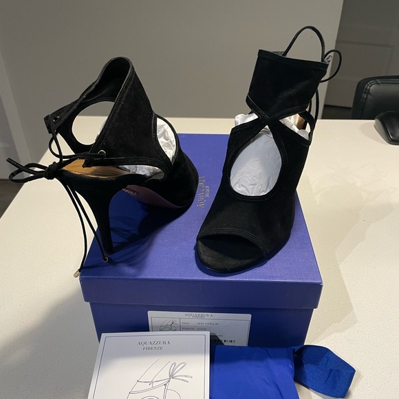 Aquazzura Shoes - SOLD Aquazzura Suede Sandals